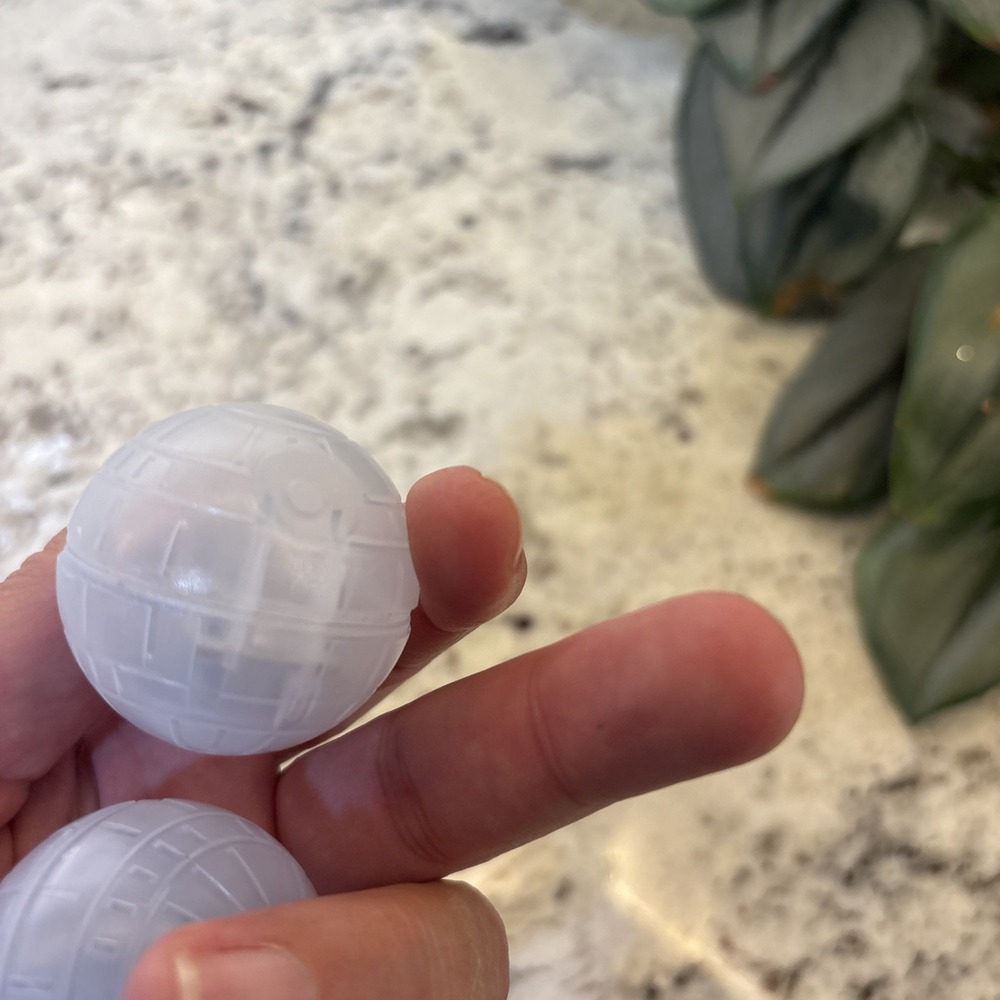 2 Walt Disney World Star Wars Death Star Glow Cube Works- Highly Collectible - Picture 6 of 11